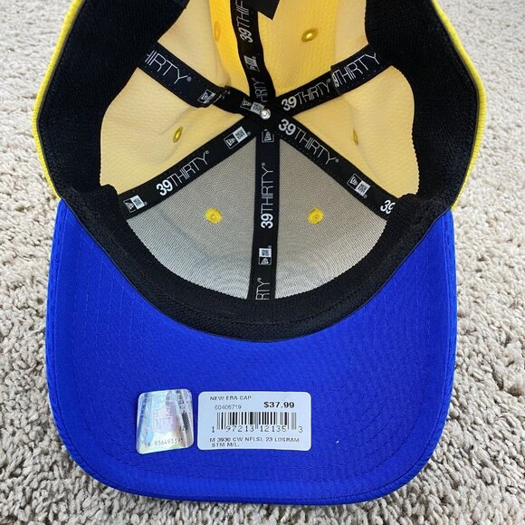 Los Angeles Rams New Era 39Thirty Hat 2023 Sidelines Alternate Blue Stretch M/L - Picture 6 of 8